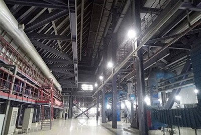 Lighting solution for coal washing plant