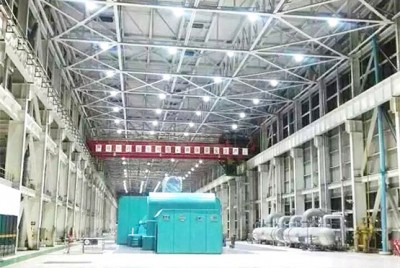 Lighting solutions for coal-fired power plant turbine buildings in the industrial lighting industry