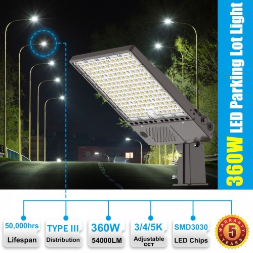 LED Parking Lot Light